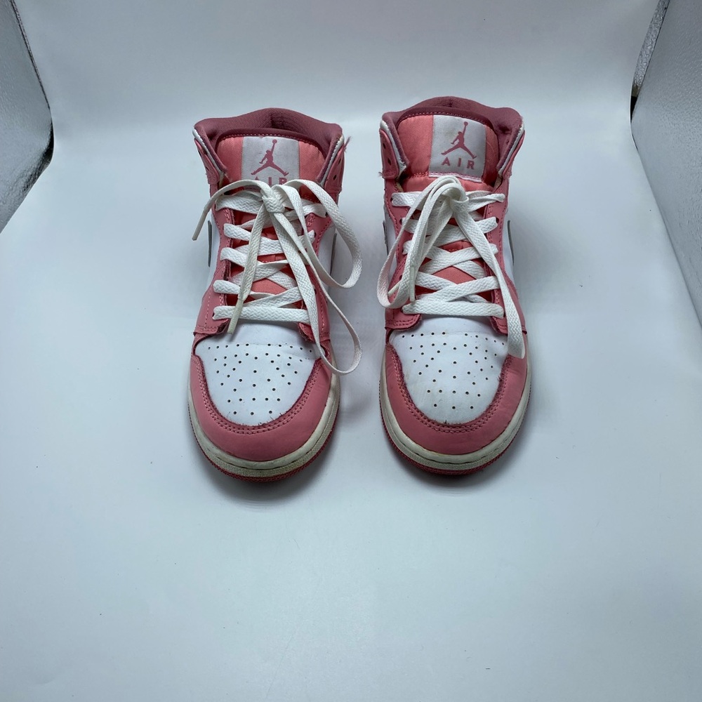 Kids Pink and White Sneakers